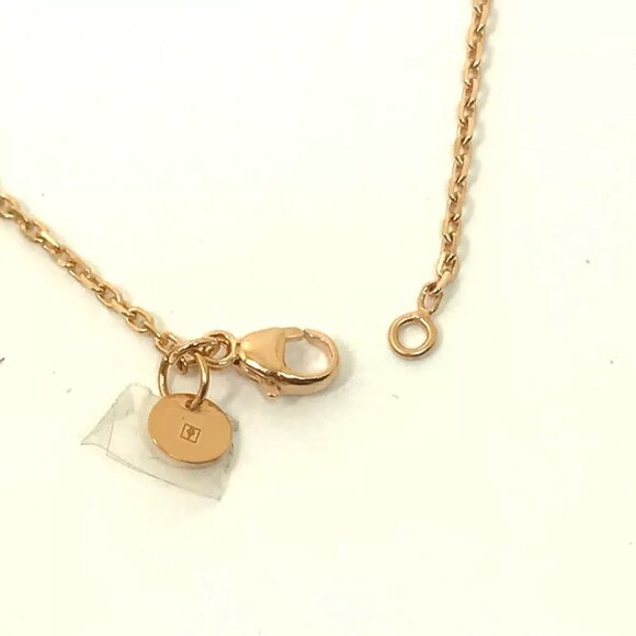 HERMES Heart Chain Asdukour PM Pendant accessories Necklace Unused - Picture 6 of 13